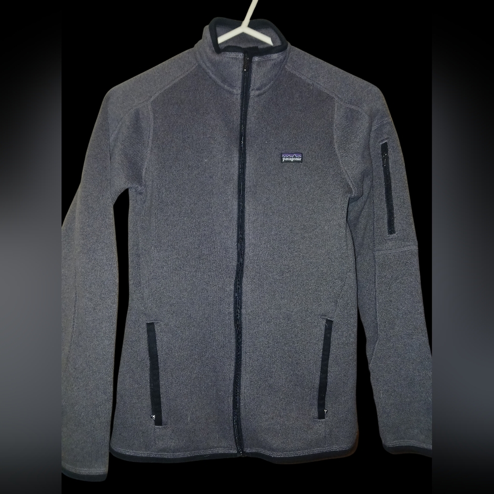 Patagonia Charcoal Better Sweater Full-Zip Jacket Women's Size XS
